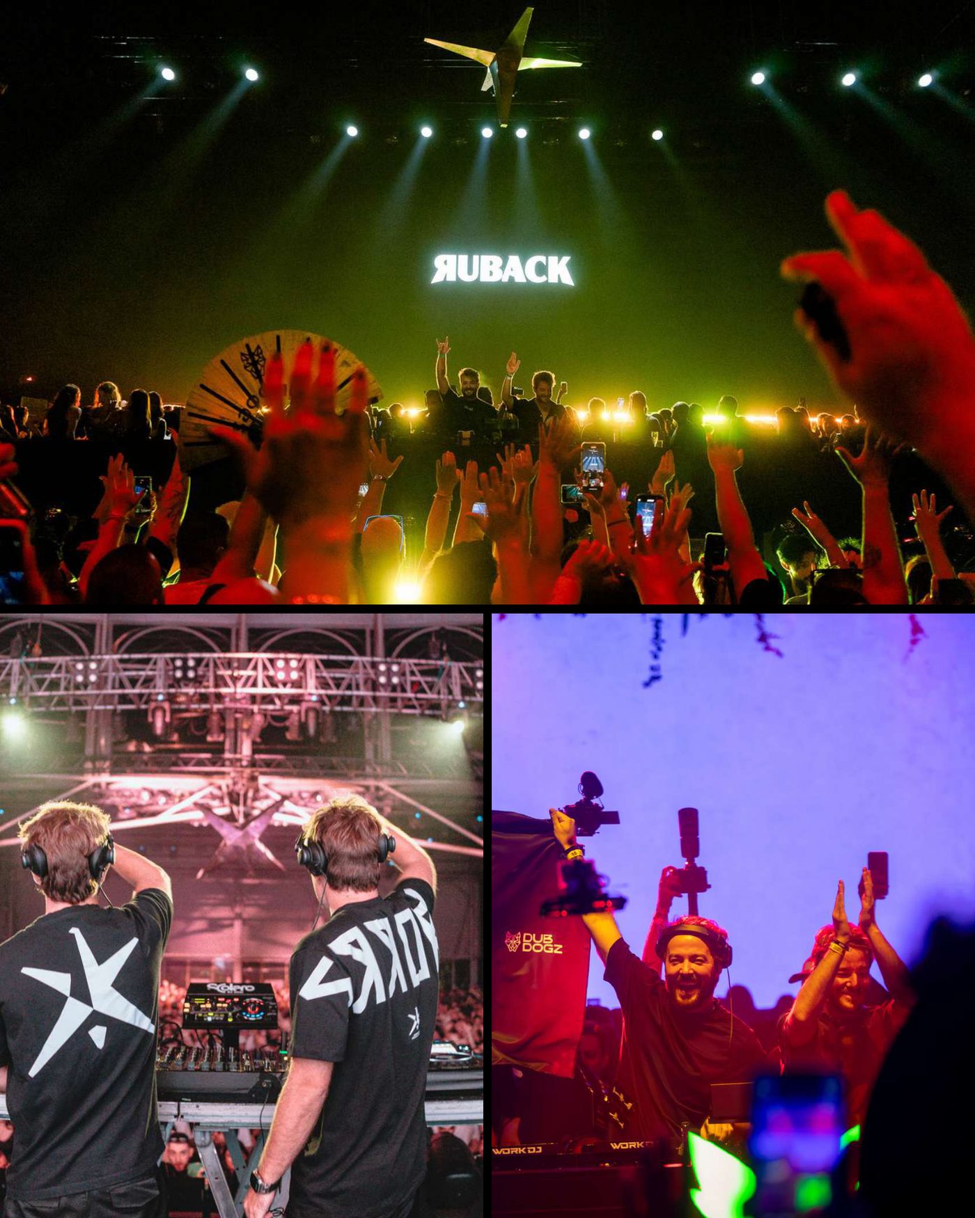 Ruback, Dubdogz ao vivo
